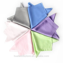 Handkerchief Silk Fresh Floral Design Silk Handkerchief